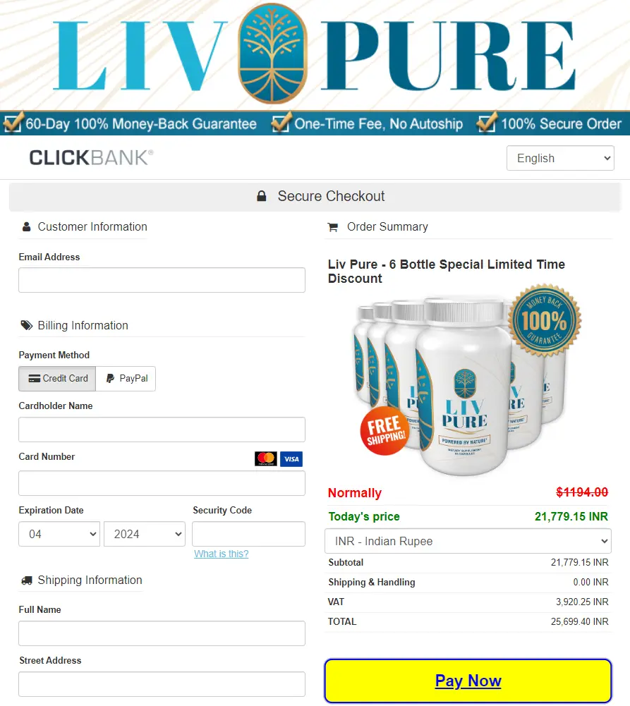 LivPure Official website